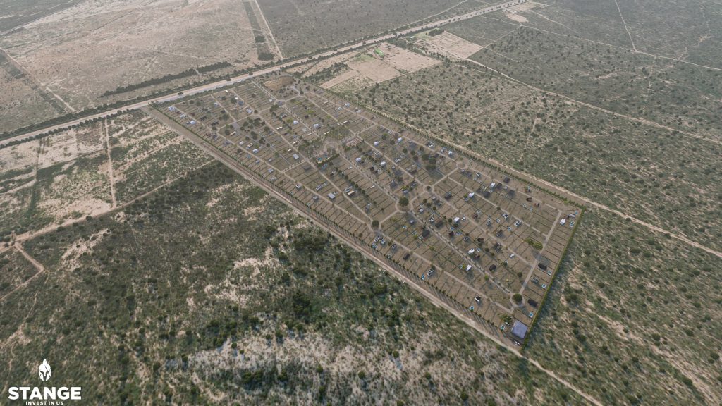 LOTEO – PUEBLO SERENO (EN PROGRESO) – 90has